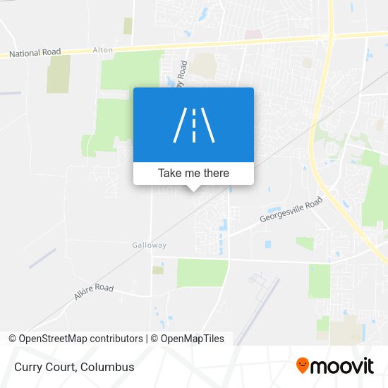 Mapa de Curry Court