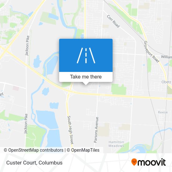 Mapa de Custer Court