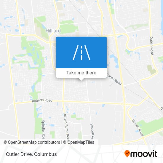 Mapa de Cutler Drive