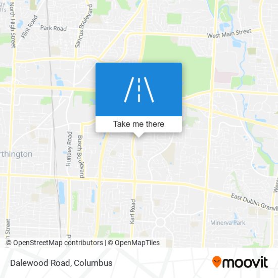 Dalewood Road map