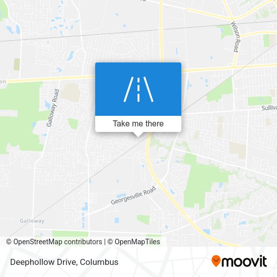 Mapa de Deephollow Drive