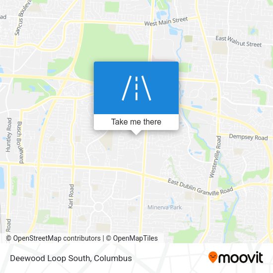 Mapa de Deewood Loop South
