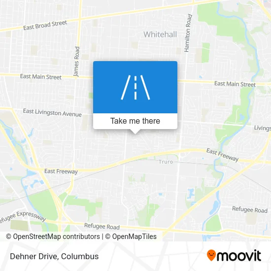 Dehner Drive map