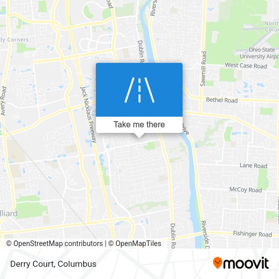 Mapa de Derry Court