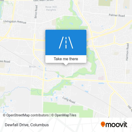 Mapa de Dewfall Drive