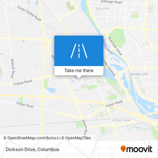 Dickson Drive map