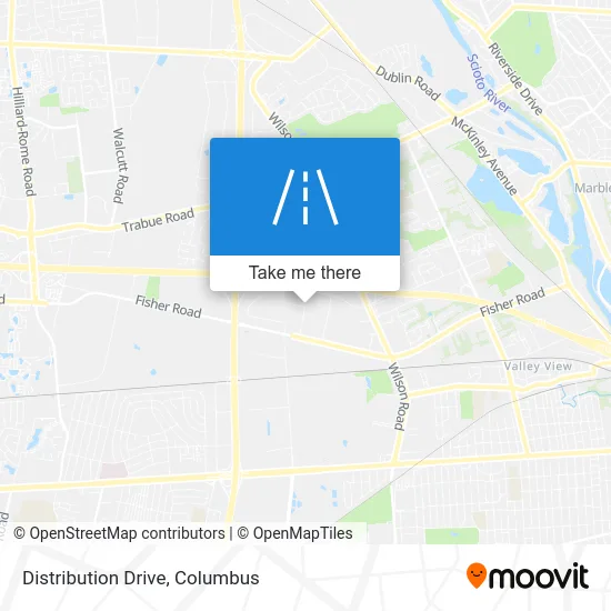 Distribution Drive map