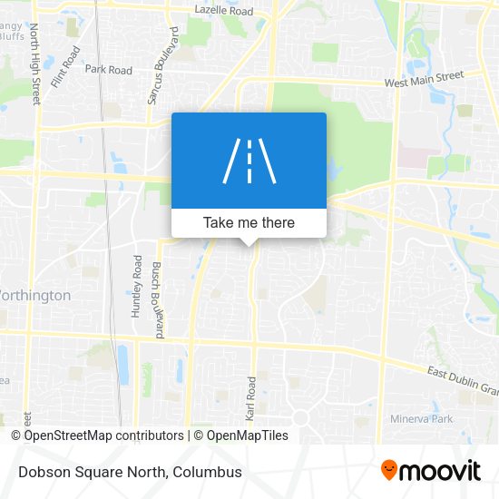 Dobson Square North map