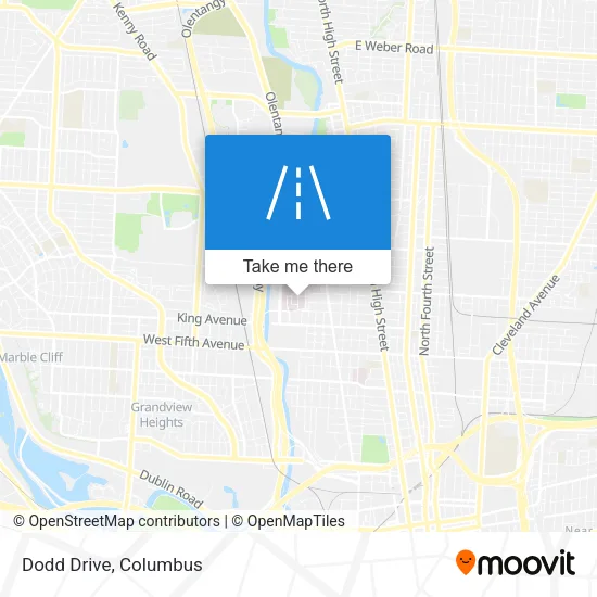 Dodd Drive map