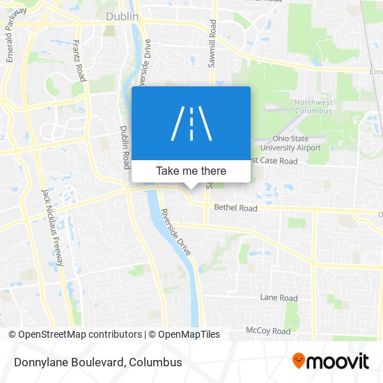 Donnylane Boulevard map