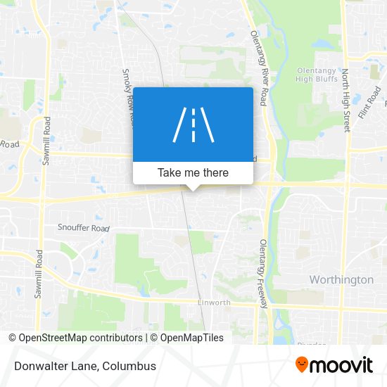 Mapa de Donwalter Lane