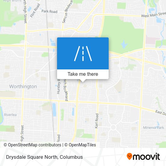 Mapa de Drysdale Square North