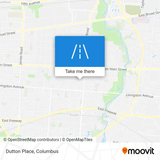 Dutton Place map