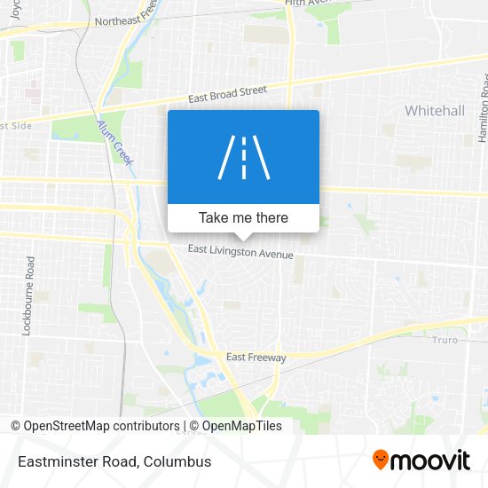 Mapa de Eastminster Road