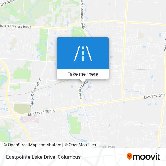 Mapa de Eastpointe Lake Drive
