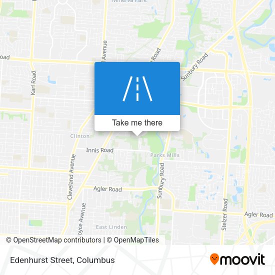 Mapa de Edenhurst Street