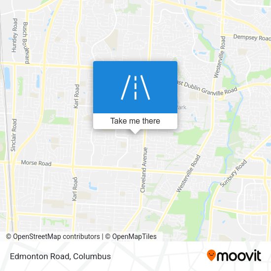 Mapa de Edmonton Road