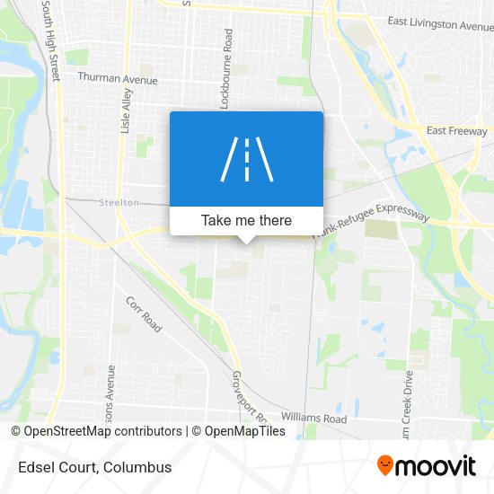 Mapa de Edsel Court