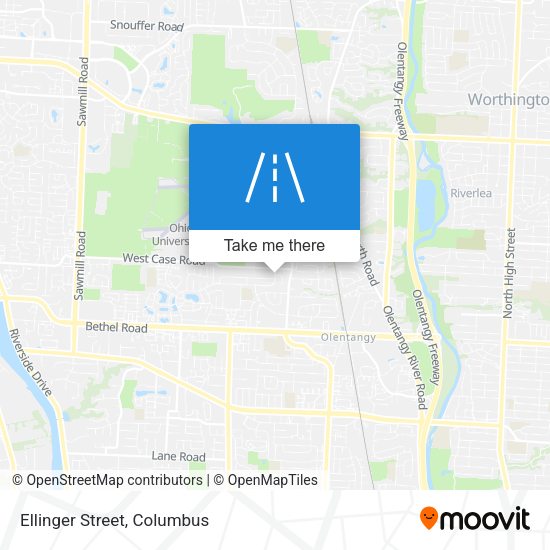 Mapa de Ellinger Street