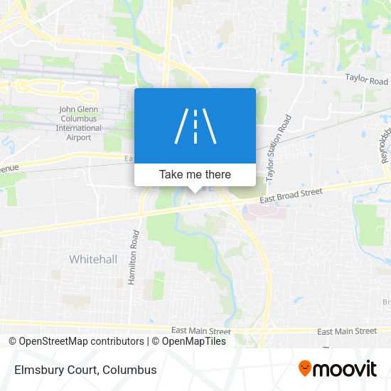 Mapa de Elmsbury Court