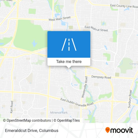 Mapa de Emeraldcut Drive
