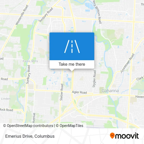 Emerius Drive map