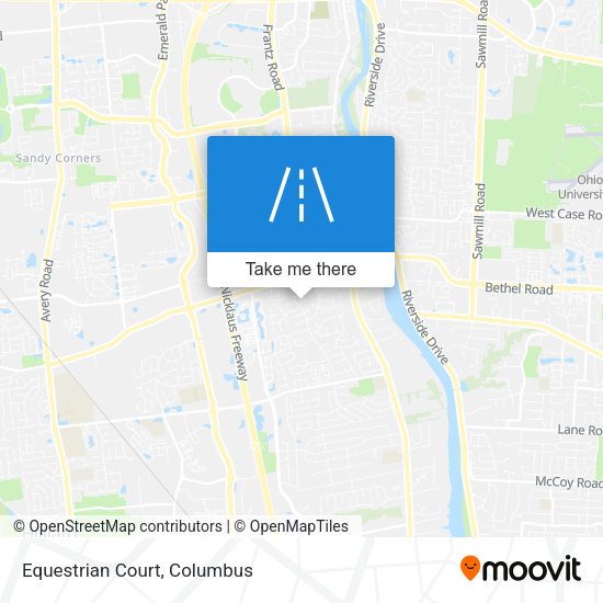 Mapa de Equestrian Court
