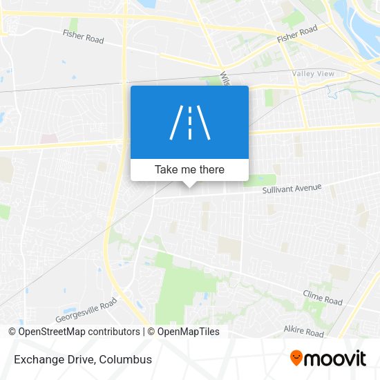 Mapa de Exchange Drive
