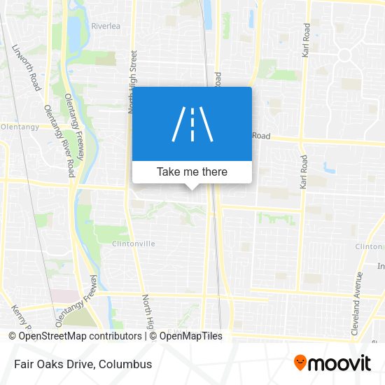 Mapa de Fair Oaks Drive
