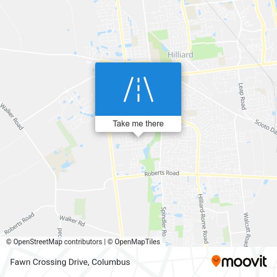 Fawn Crossing Drive map