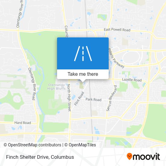 Mapa de Finch Shelter Drive