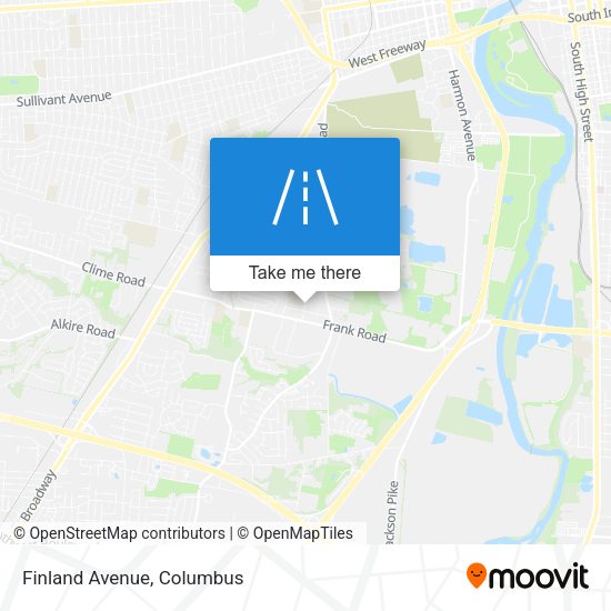 Mapa de Finland Avenue