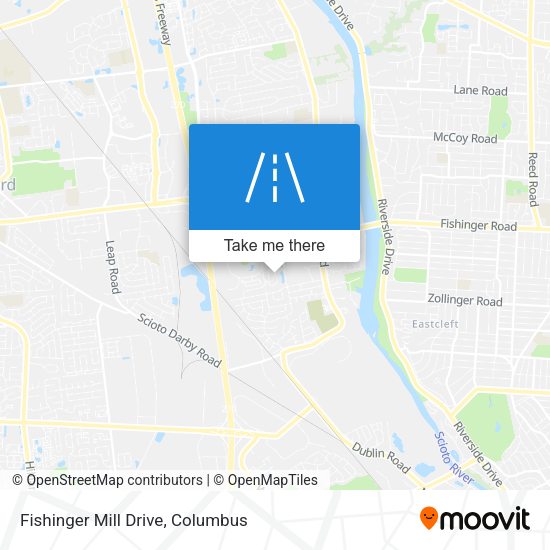 Fishinger Mill Drive map