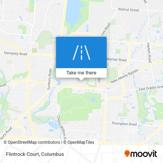 Mapa de Flintrock Court