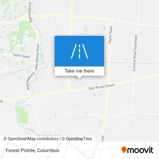 Mapa de Forest Pointe