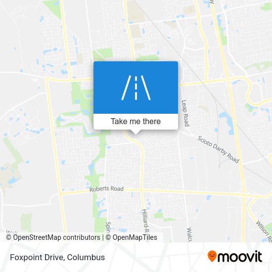 Mapa de Foxpoint Drive