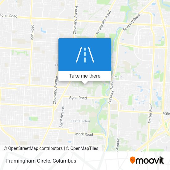 Mapa de Framingham Circle