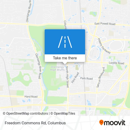 Freedom Commons Rd map
