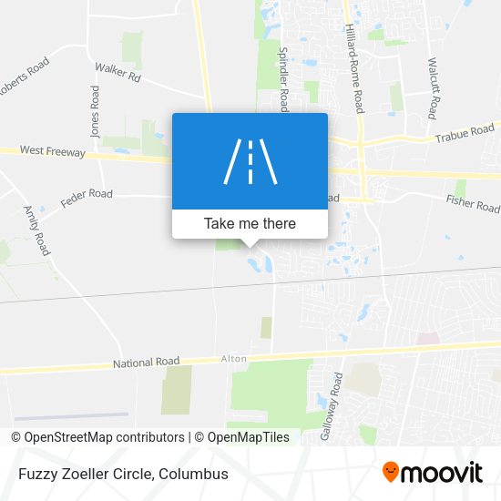 Fuzzy Zoeller Circle map