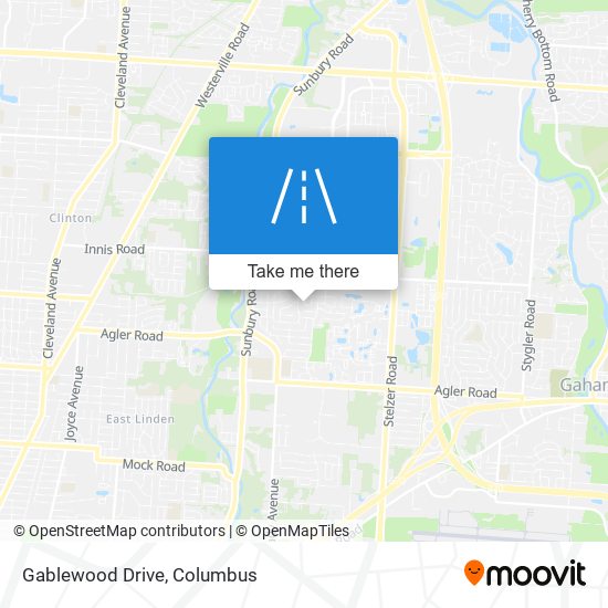 Gablewood Drive map