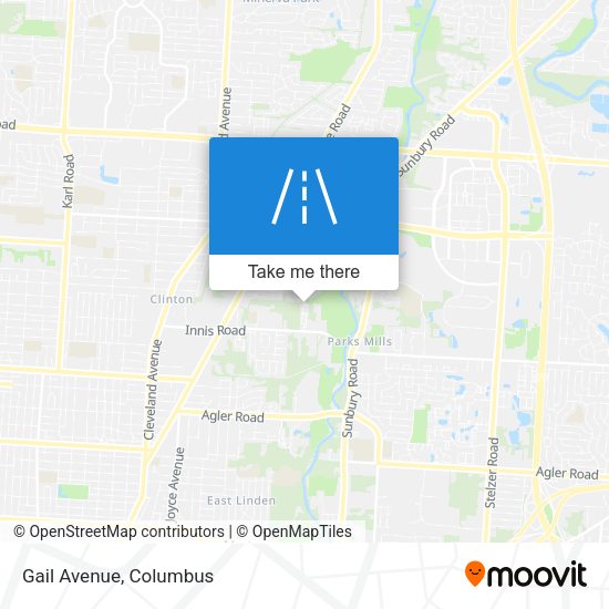 Mapa de Gail Avenue