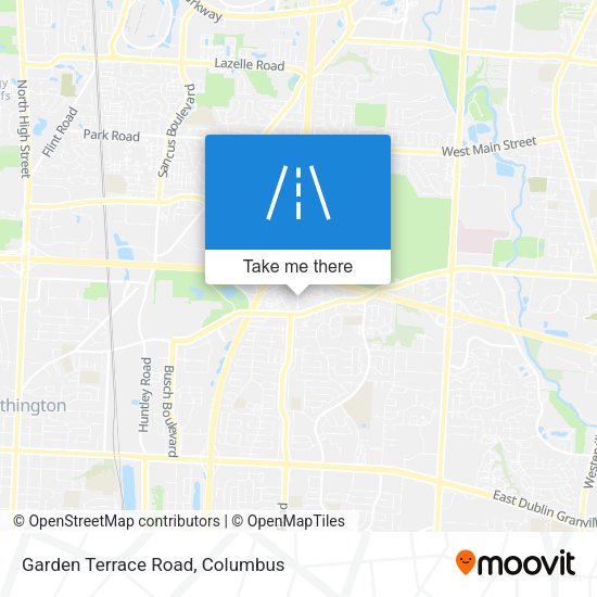 Garden Terrace Road map