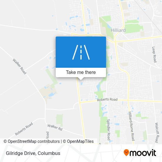 Gilridge Drive map