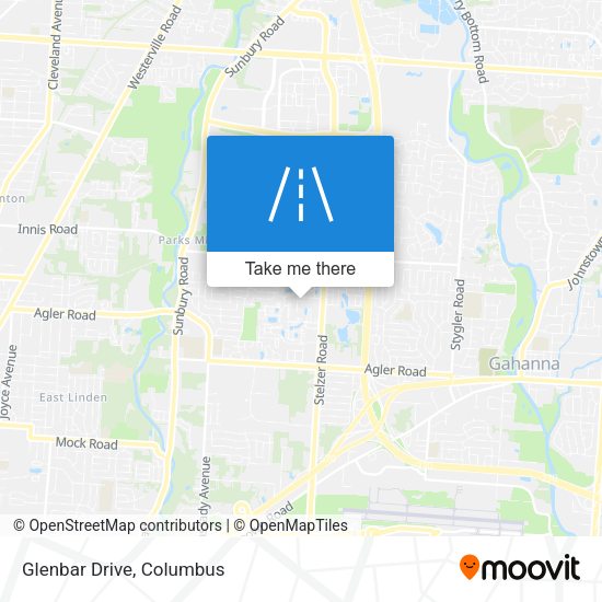 Mapa de Glenbar Drive