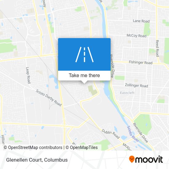 Mapa de Glenellen Court