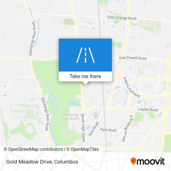 Mapa de Gold Meadow Drive