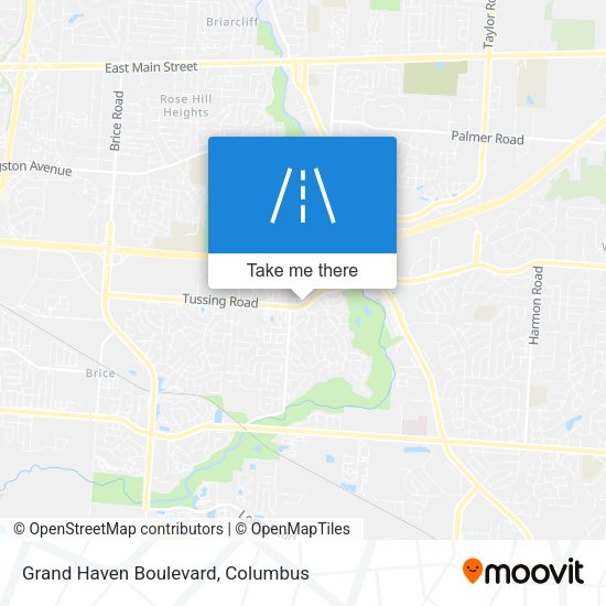 Mapa de Grand Haven Boulevard
