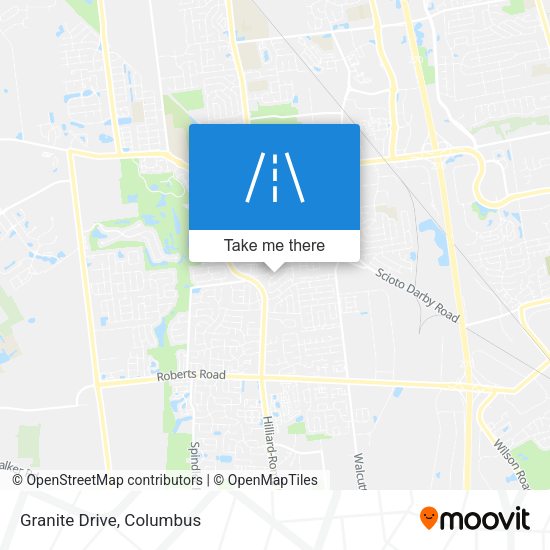 Mapa de Granite Drive