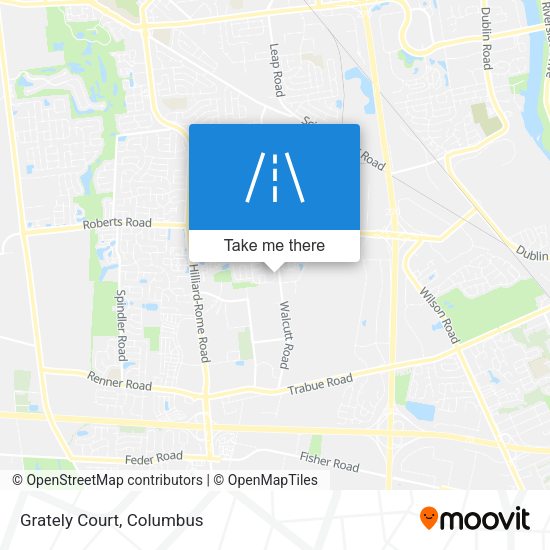 Mapa de Grately Court