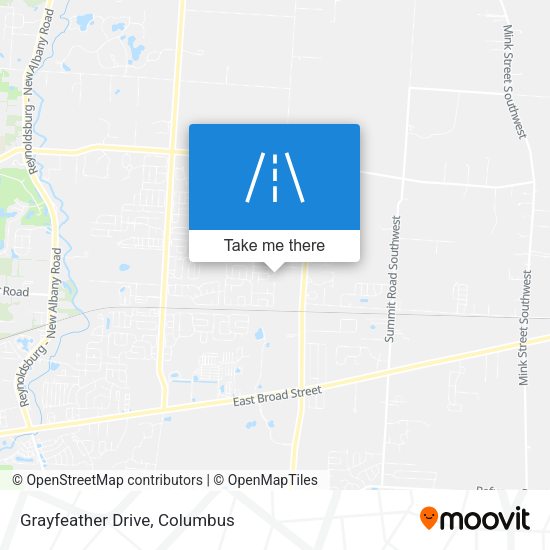 Grayfeather Drive map